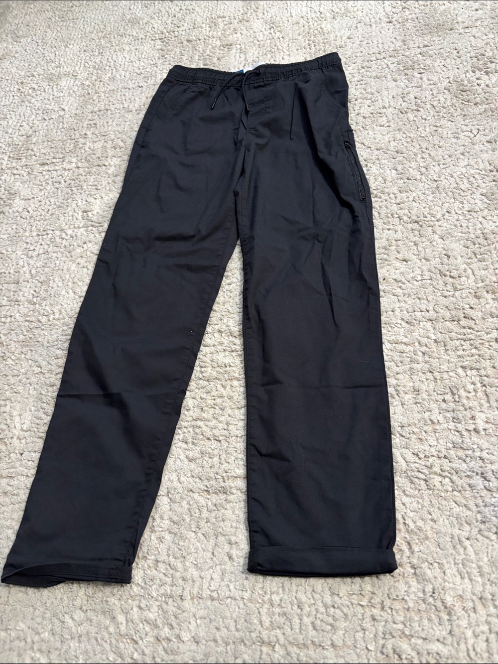 Old Navy Black Cargo Drawstring Pants